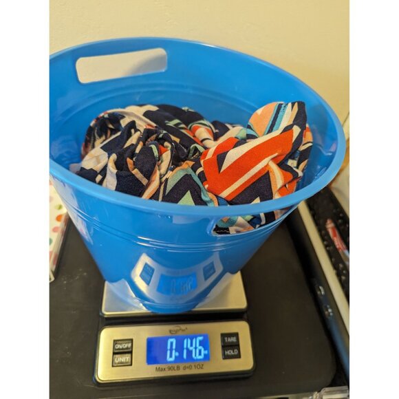 Renee C Maxi Skirt Abstract Chevon Print Southwestern Boho - Picture 6 of 6